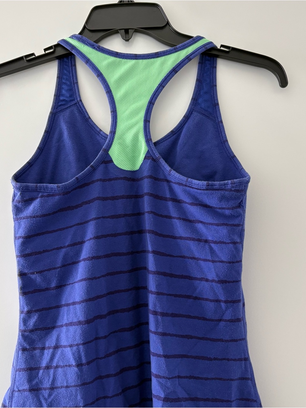 Nike Dri-FIT Blue Striped Racerback Tank Top - Picture 5 of 13